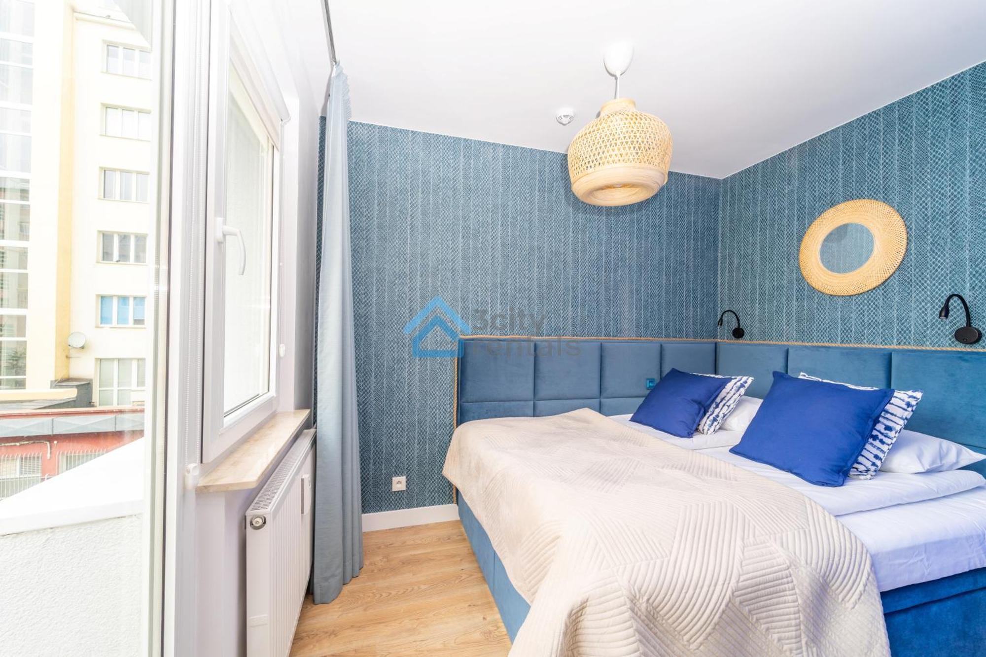 Bright And Blue 3City Apartment With Balcony In Gdynia By Noclegi Renters Esterno foto
